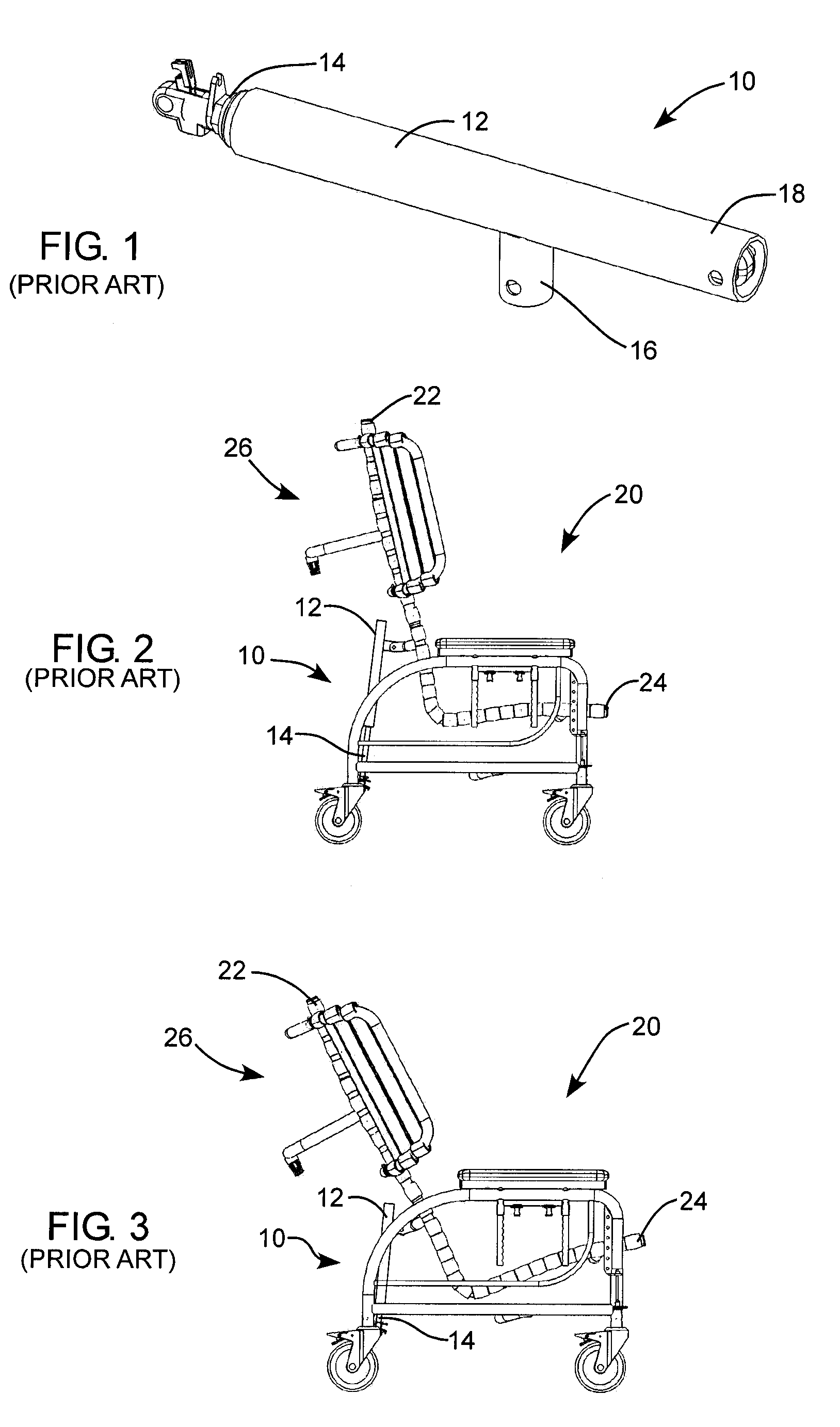 Reclinable chair with adjustable parallel locking gas spring device