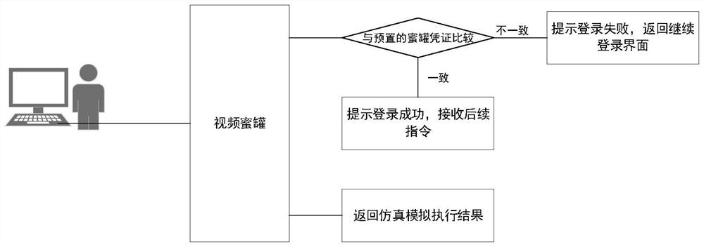 Video network security risk prevention system and method