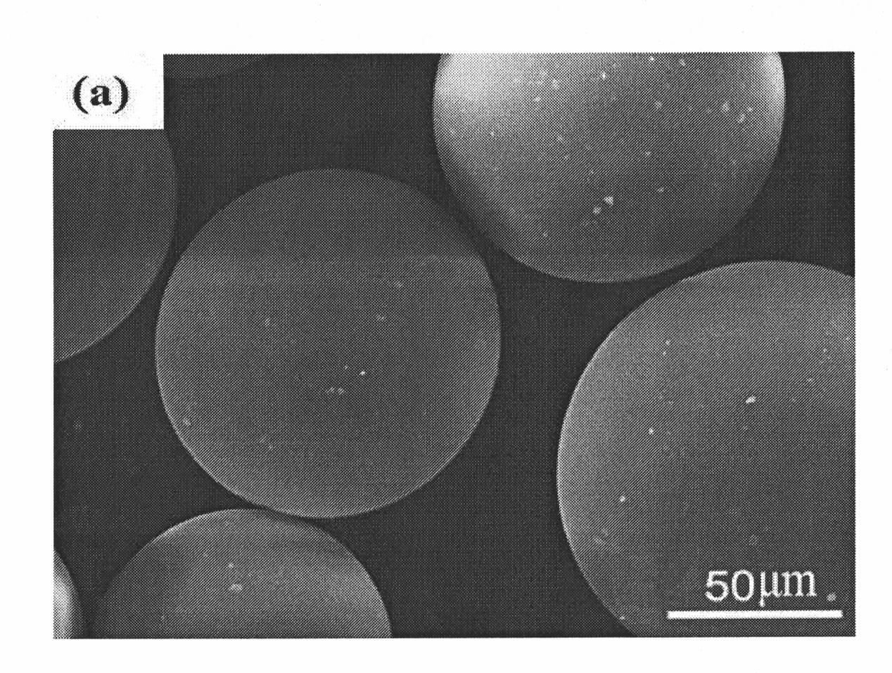 Porous calcium phosphate microsphere with medicinal controlled release function, preparation method and application thereof