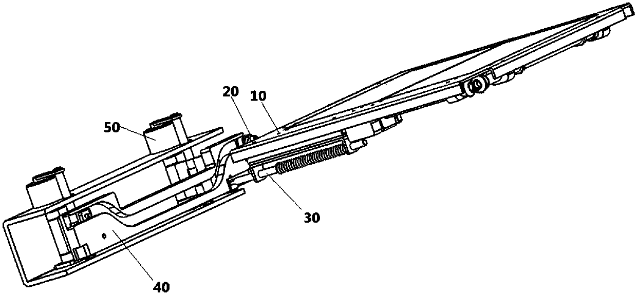 Gear drive synchronous overturning type bogie and control method thereof