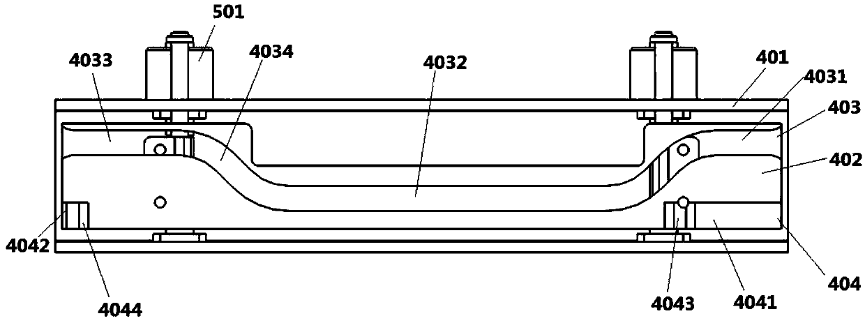 Gear drive synchronous overturning type bogie and control method thereof