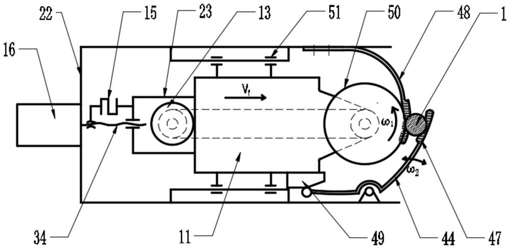 Steel bar forcible entry device suitable for narrow space