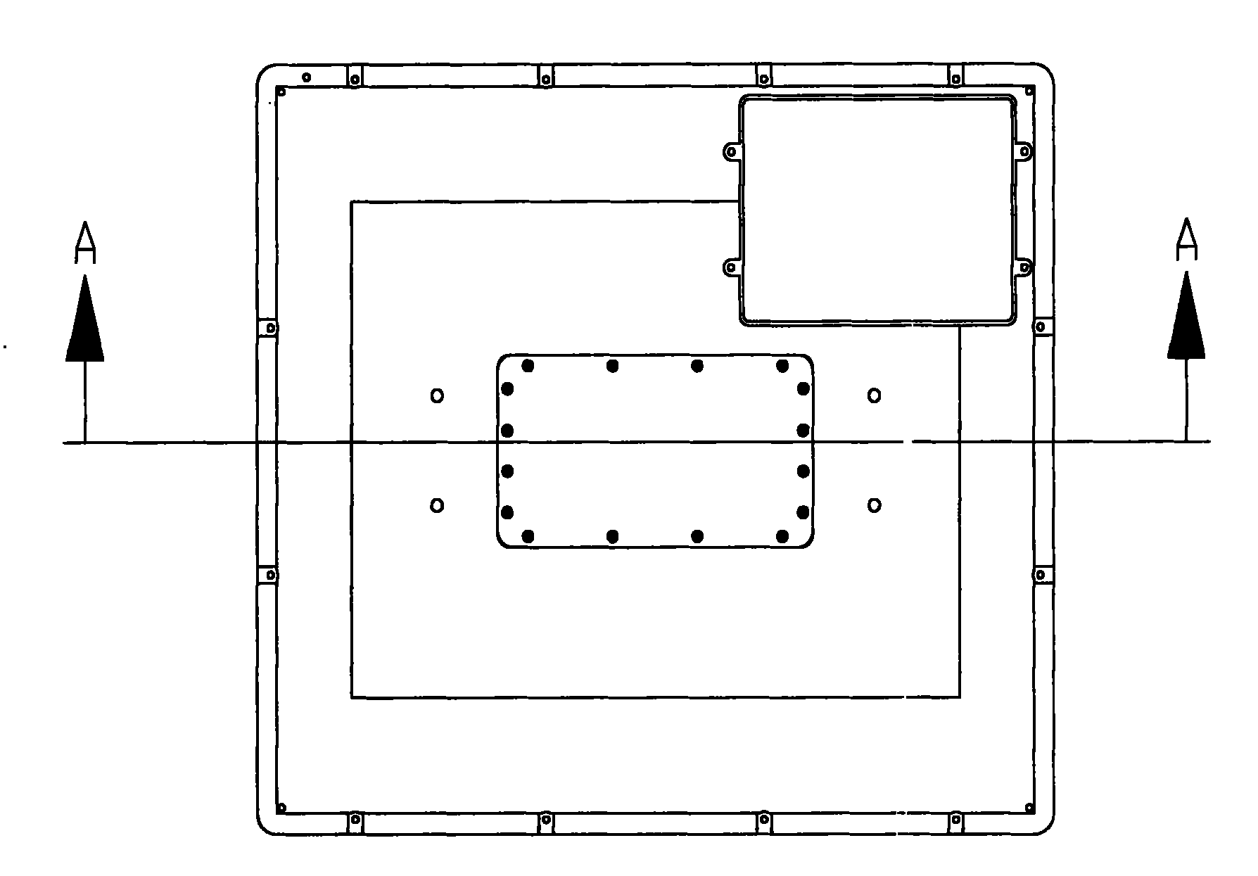 Gas vibration isolation, buffering, anti-falling damping structure and notebook-type computer