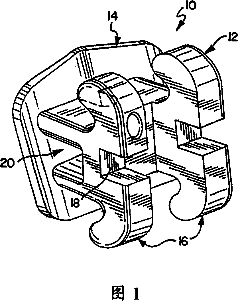 Square silk bow denture trough for capture invalid torque