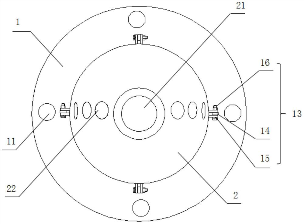 Oil gas leakage collection and constant-pressure device