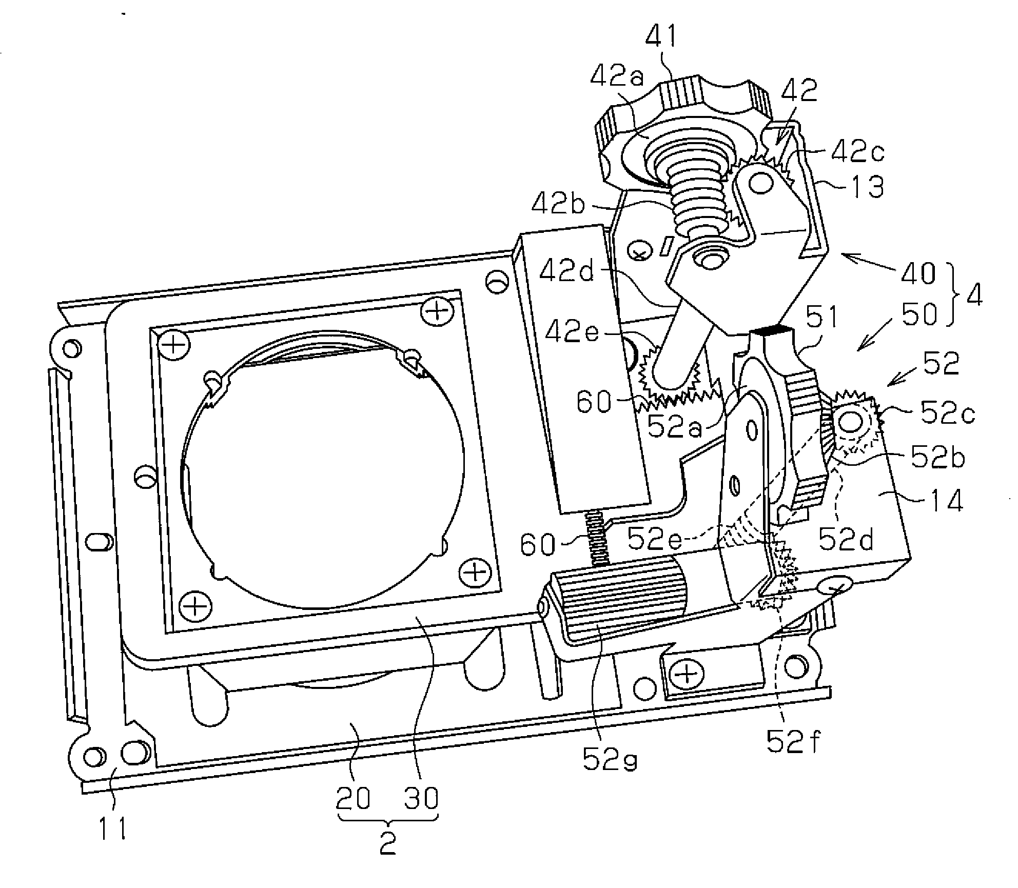 Lens shifter and projector using the same