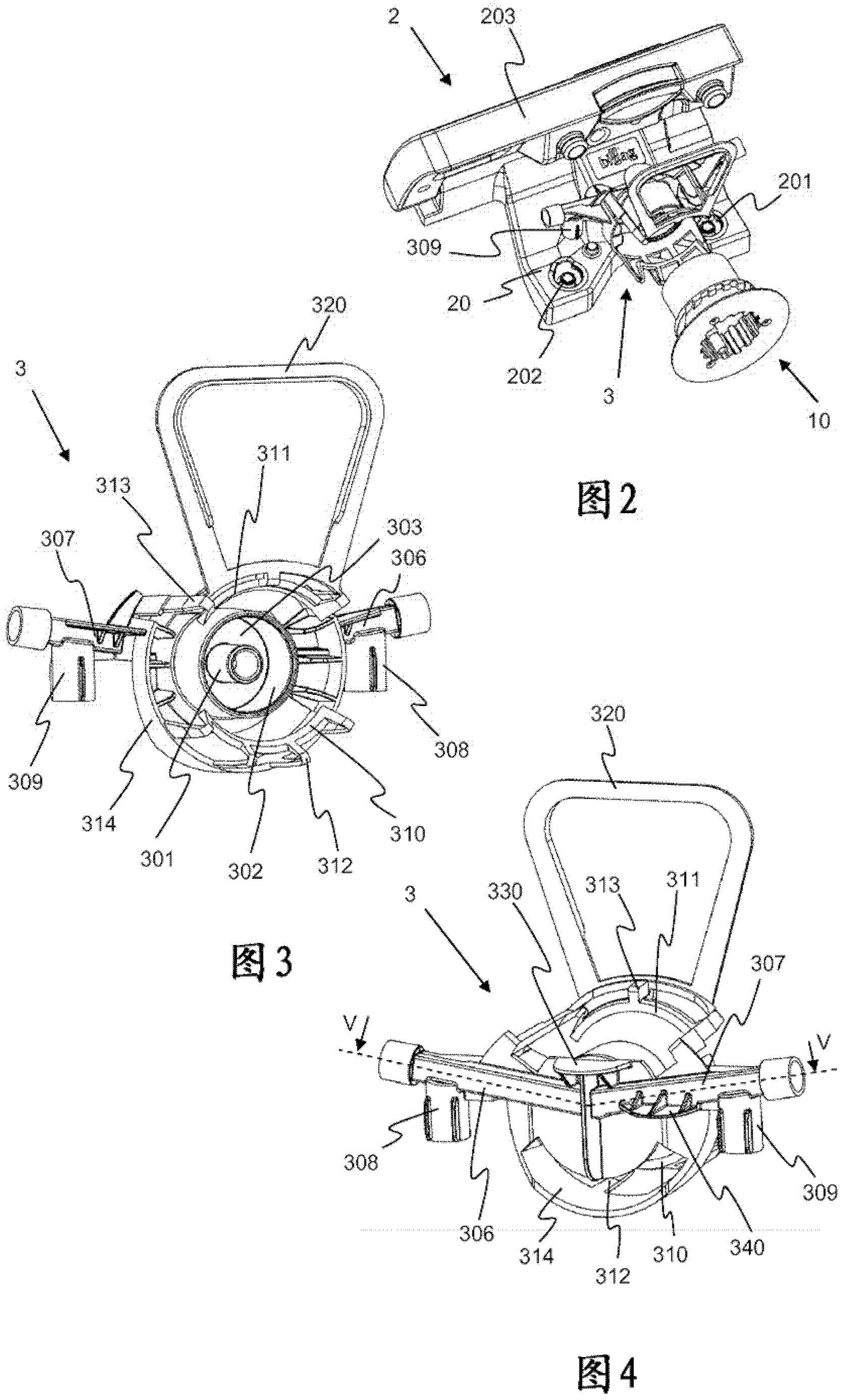 Adapter for connecting a container connector to a connection socket of a dialysis machine