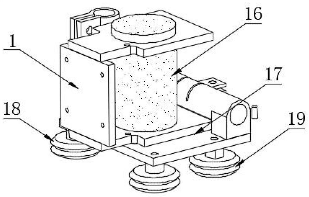 A position-adjustable manipulator suction cup device