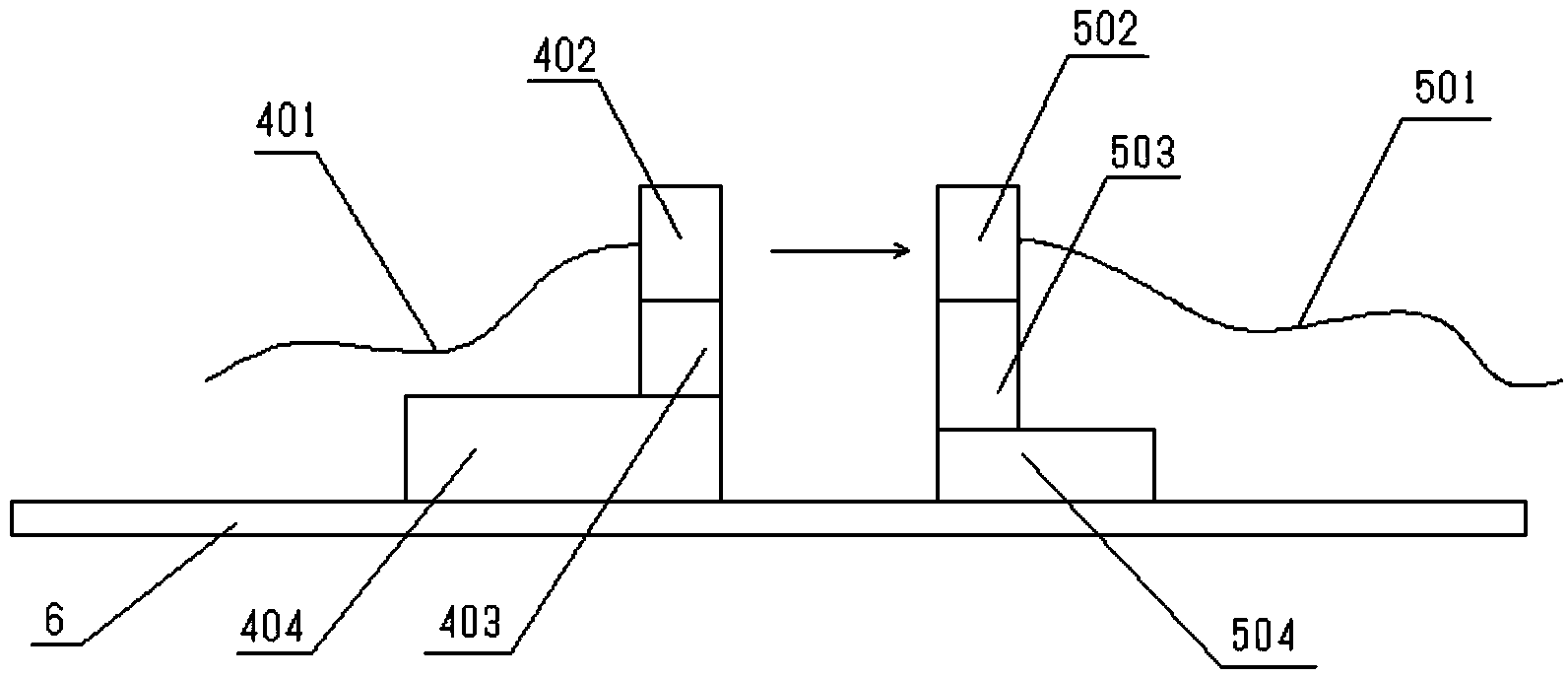 Optical fiber phase shifting device capable of compensating optical path difference