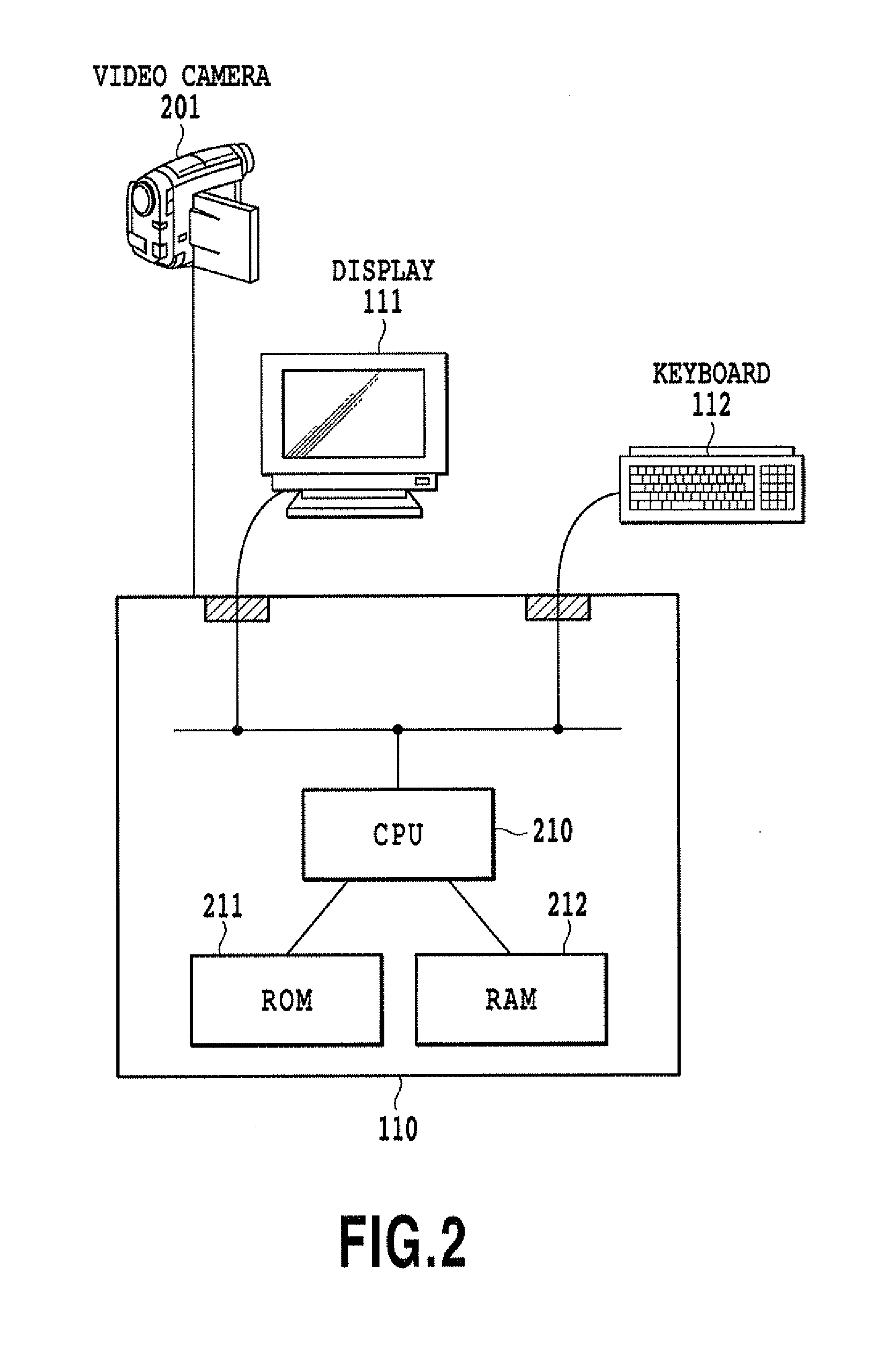 Image recognition apparatus, and operation determination method and program therefor