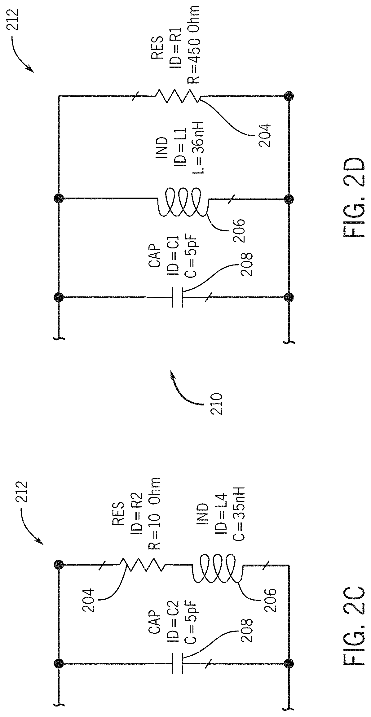 Multi-frequency tuning network system and method