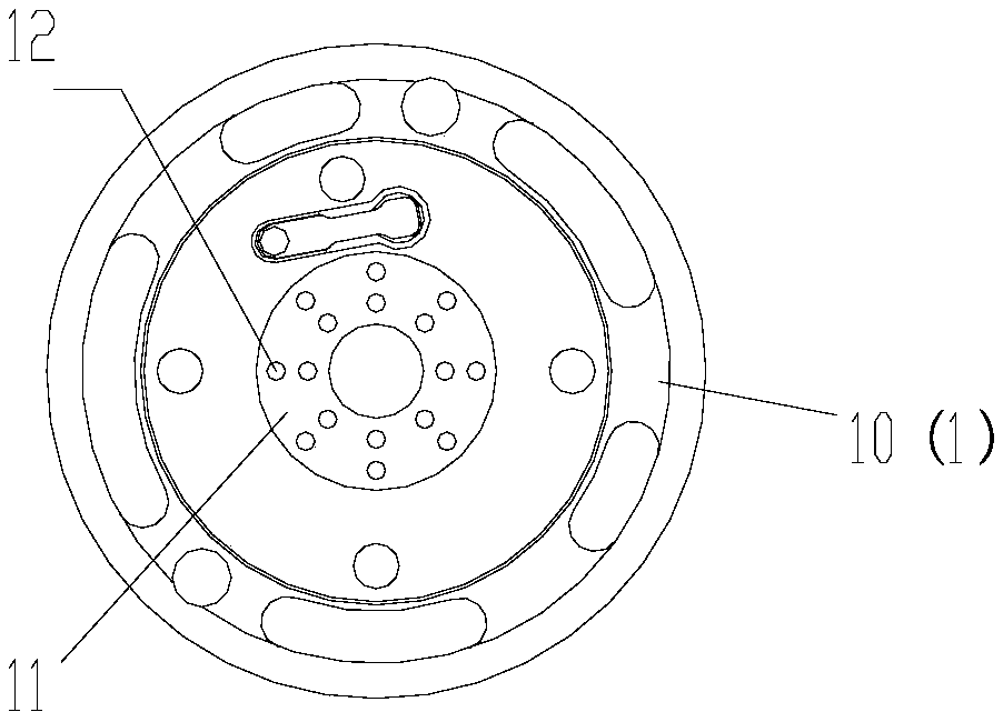 Crankshaft bearing of compressor and compressor
