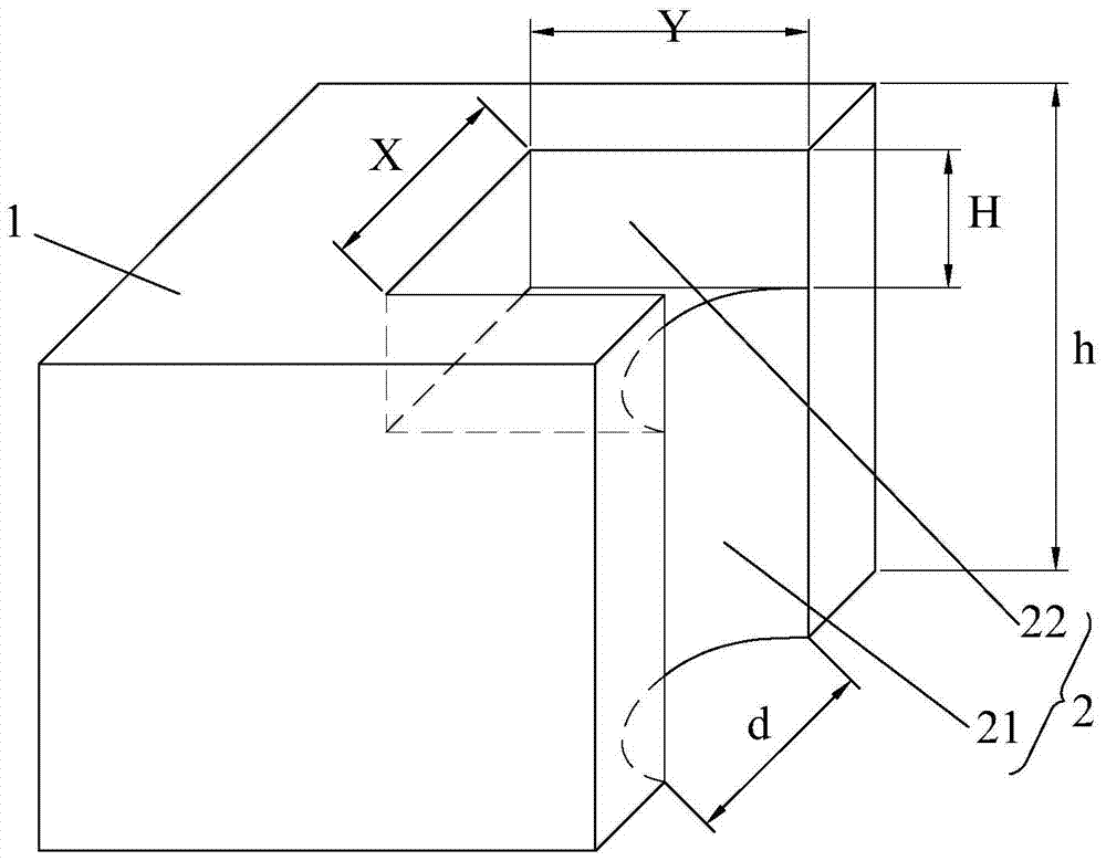 Groove-type metallized half hole and manufacturing method thereof