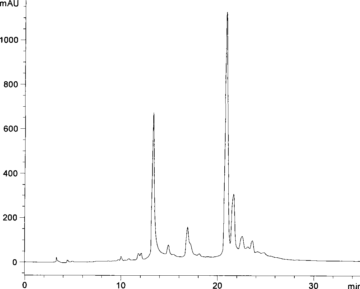 Effective component of chebula fruit as well as preparation method and use thereof