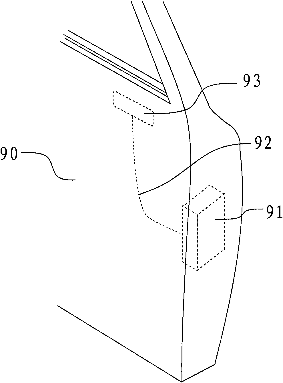 Vehicle door handle device and vehicle