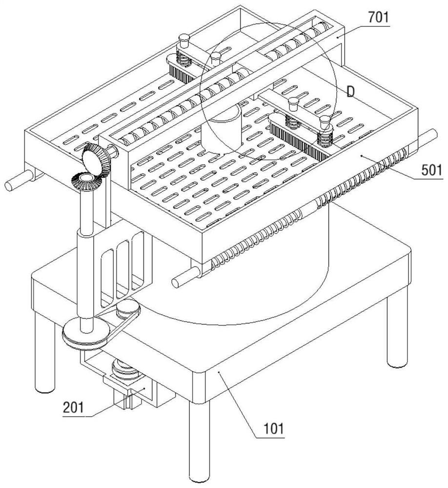 Separation equipment for preventing sludge blockage in sewage treatment