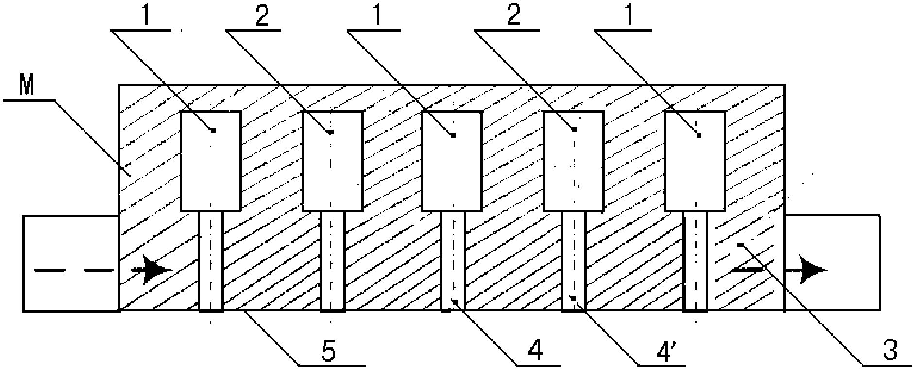 Device for realizing spray uniformity of MOCVD (Metal-Organic Chemical Vapor Deposition) and application of device