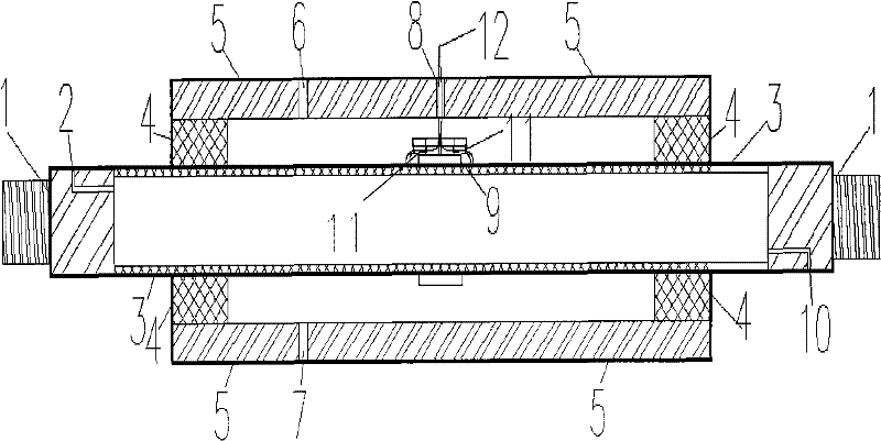 Oil sleeve joint sealing and detecting device