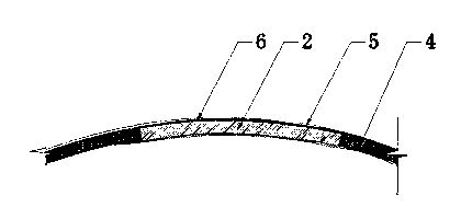 Method for remotely monitoring damage of interlayer structure of wind power blade