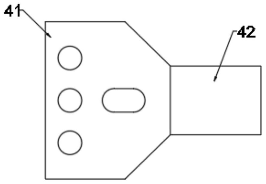 Blocking safety device for anti-collision door