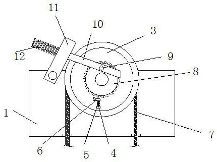 Over-speed protection device of elevator