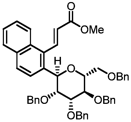 Preparation method of C-aryl glucoside compound