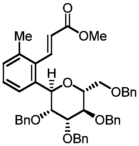 Preparation method of C-aryl glucoside compound