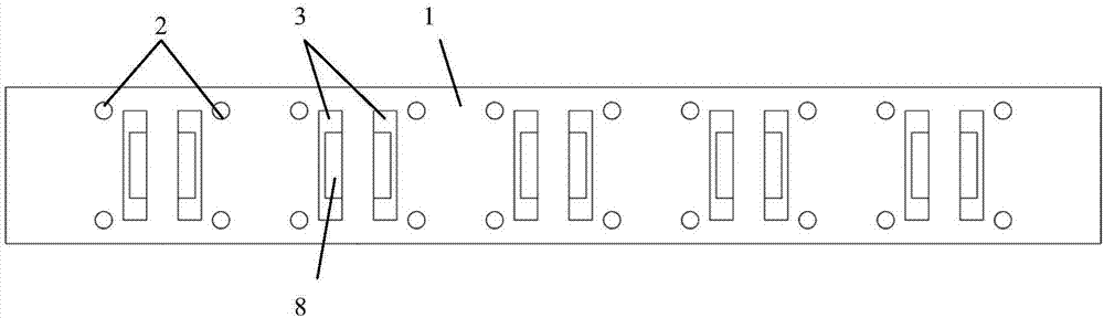 Encapsulation structure of silicon-based biosensor chip