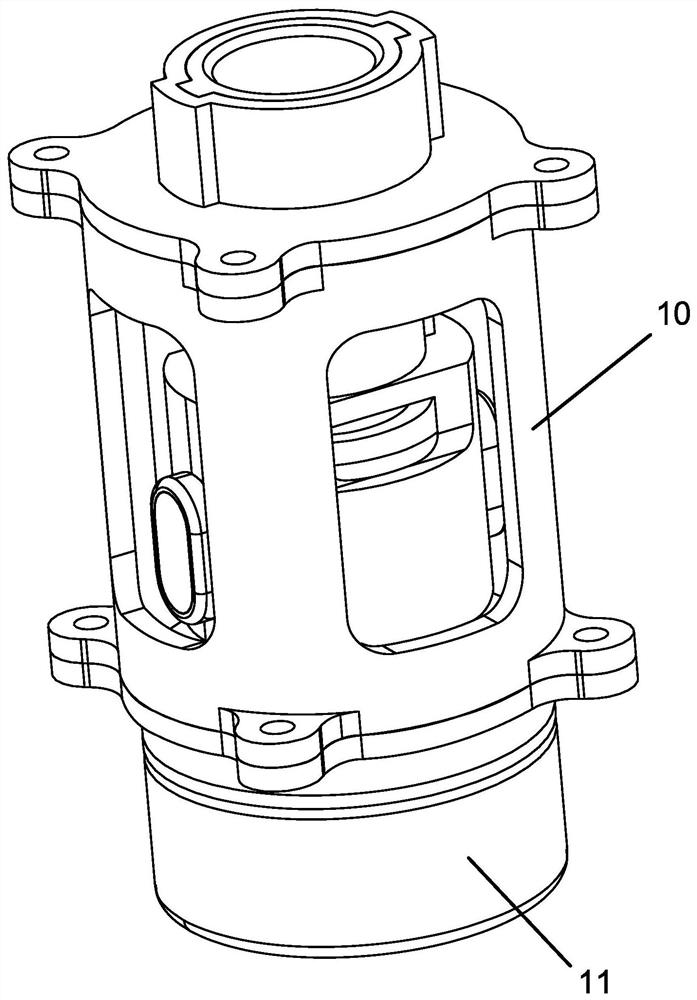 Massager driving device