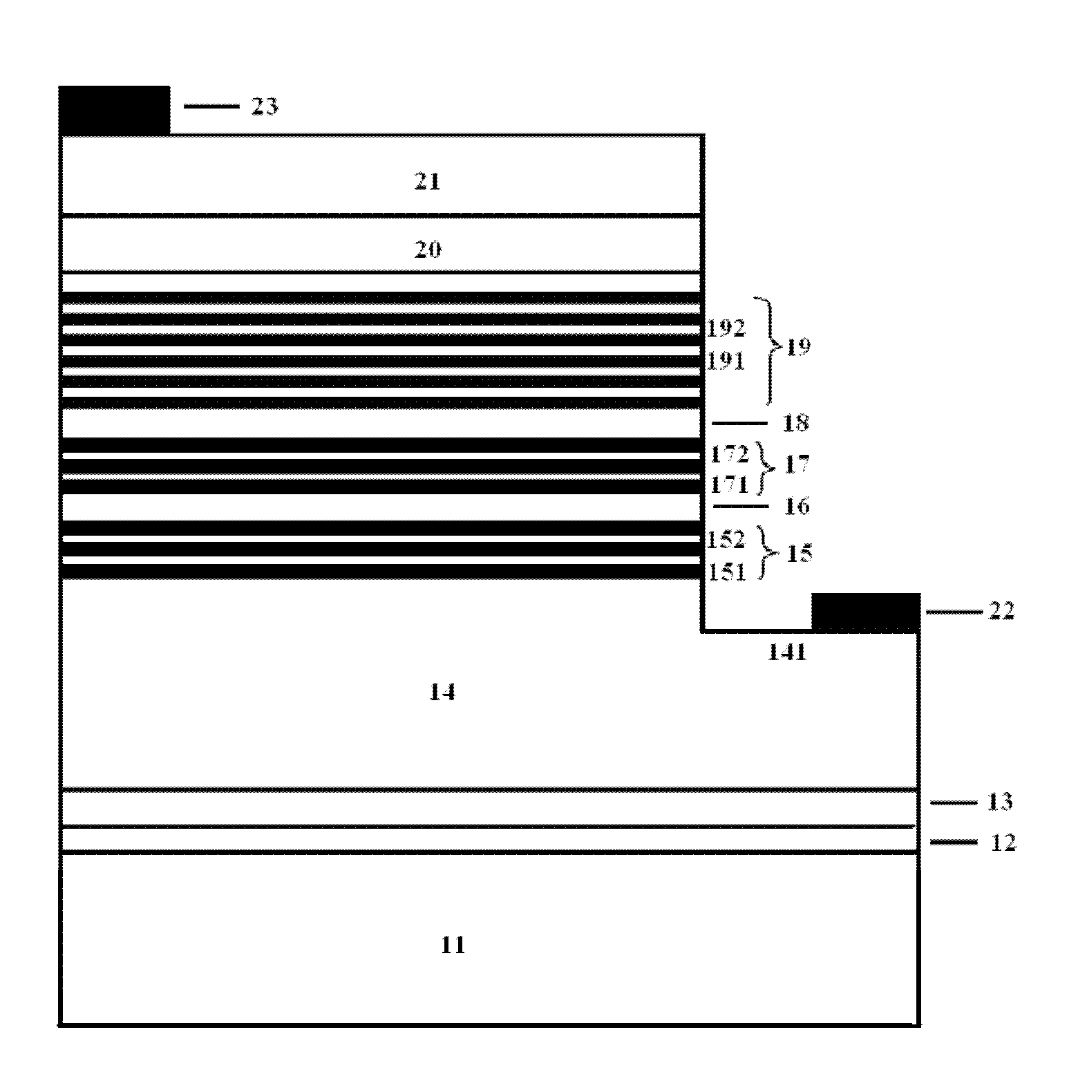Gallium-nitride-based light emitting diode capable of improving electron injection efficiency