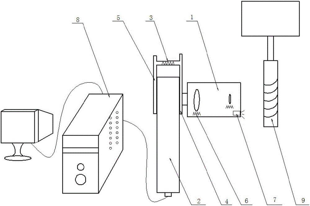 Portable cutter wear measurement apparatus