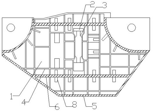 Novel glass lifter glass bracket