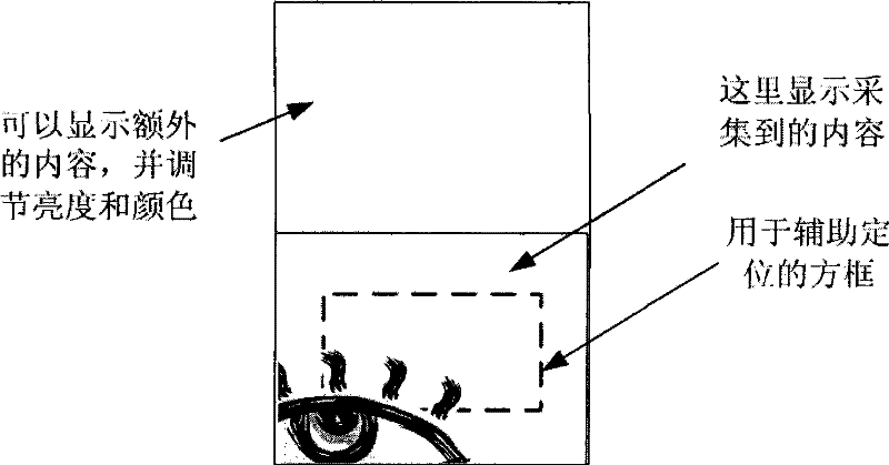 Miniature iris recognition module adopting active visual feedback