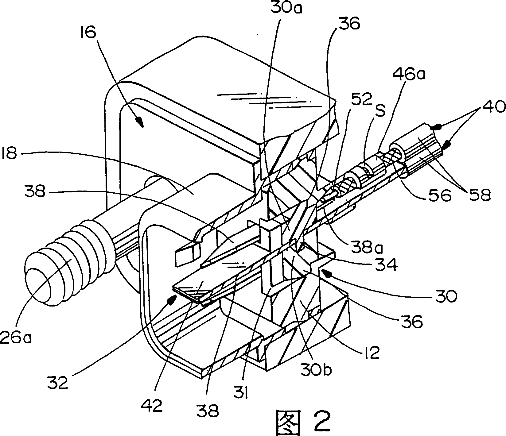 Electric connector, terminating assembly and method for terminating shield of high speed cable