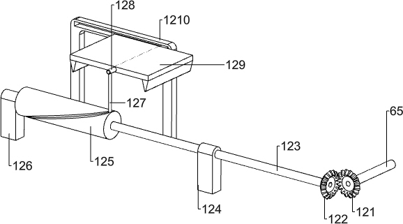 Decorative sheet paper pasting device