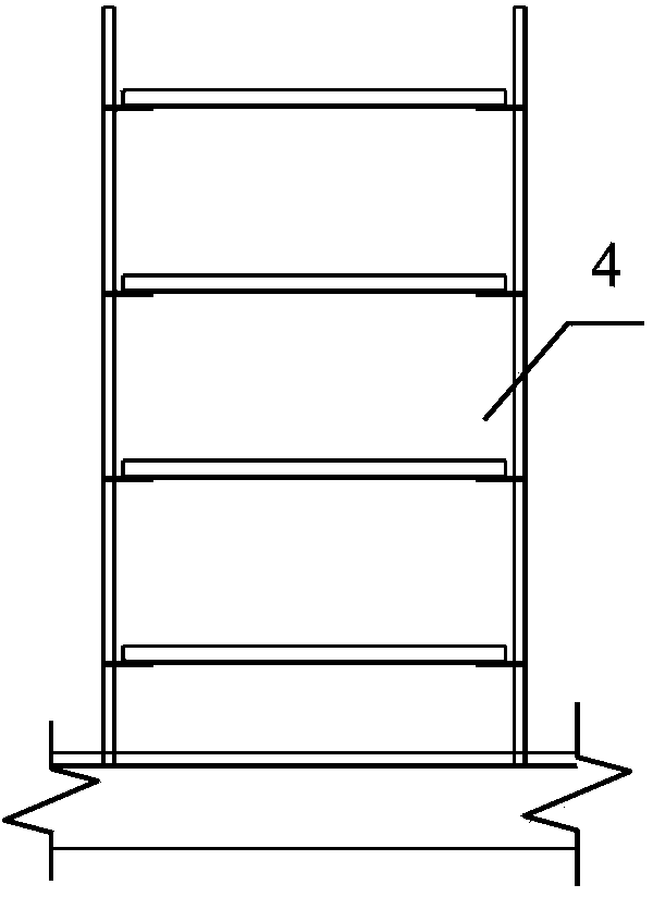 Method for lowering large cofferdam
