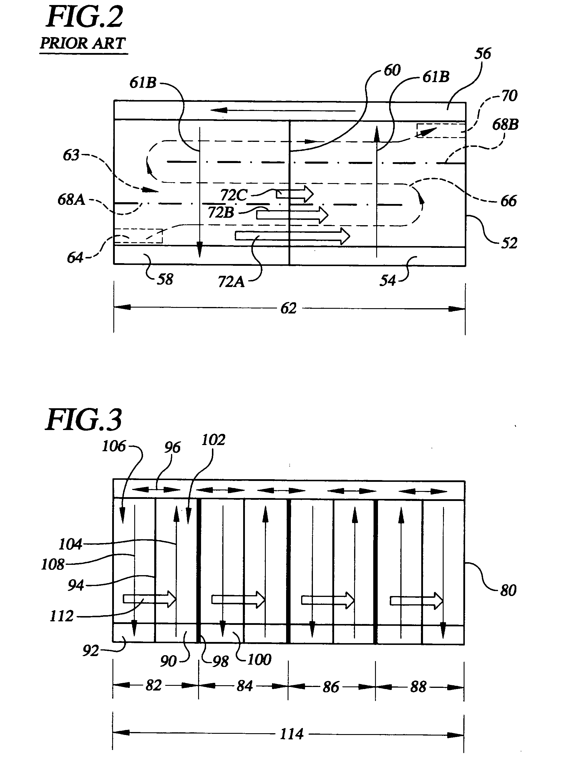 Fuel cell with passive water balance