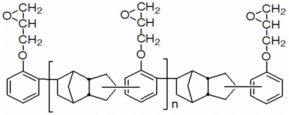 High cti halogen-free epoxy resin composition for copper clad laminate and its application