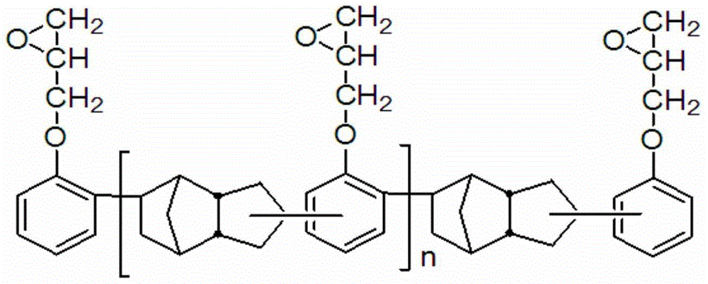 High cti halogen-free epoxy resin composition for copper clad laminate and its application