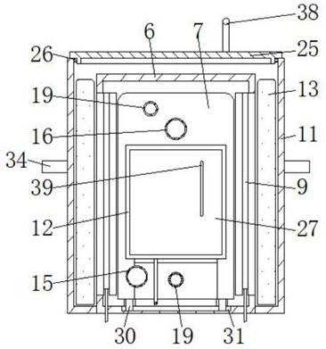 Thermal conversion system for vacuum aluminum-plating machine and conversion method of thermal conversion system