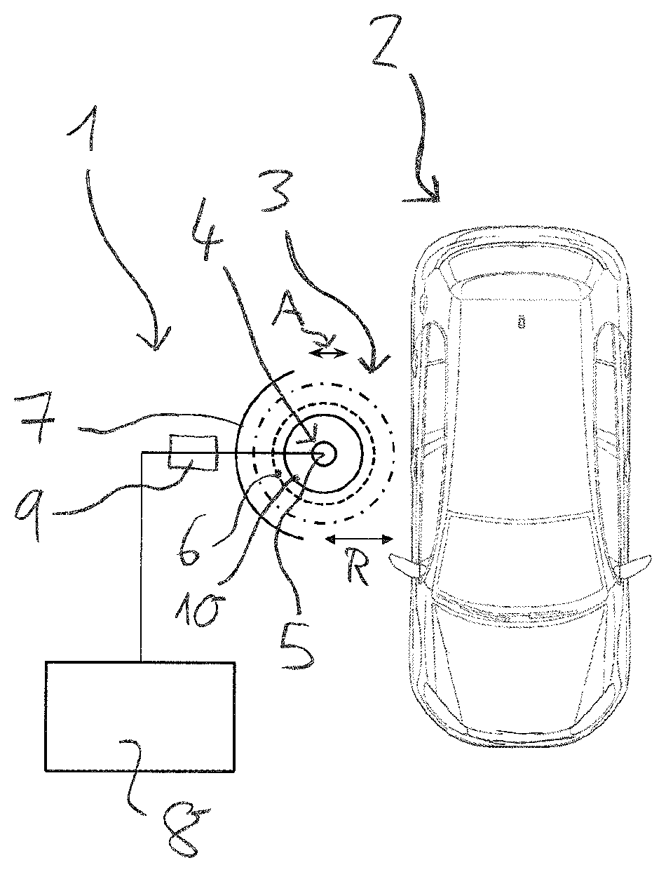 Method and system for treating the surface of a vehicle