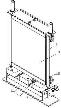 Building outer curtain wall mechanism with self-cleaning device