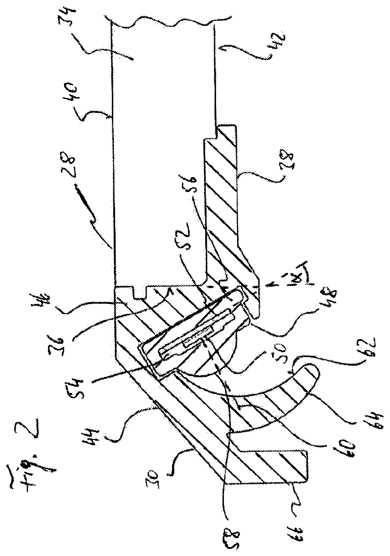 Shelf with lighting function for a domestic cooling device