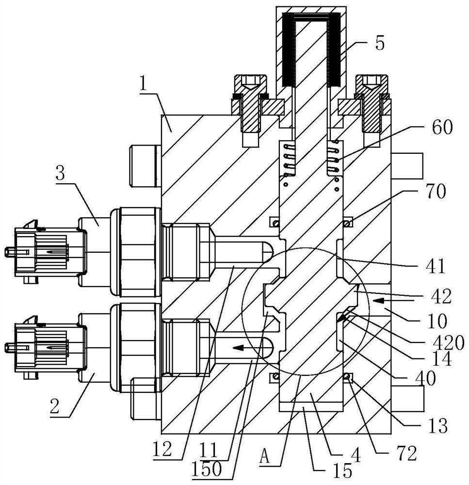 A diesel engine oil pressure sensor device and control method