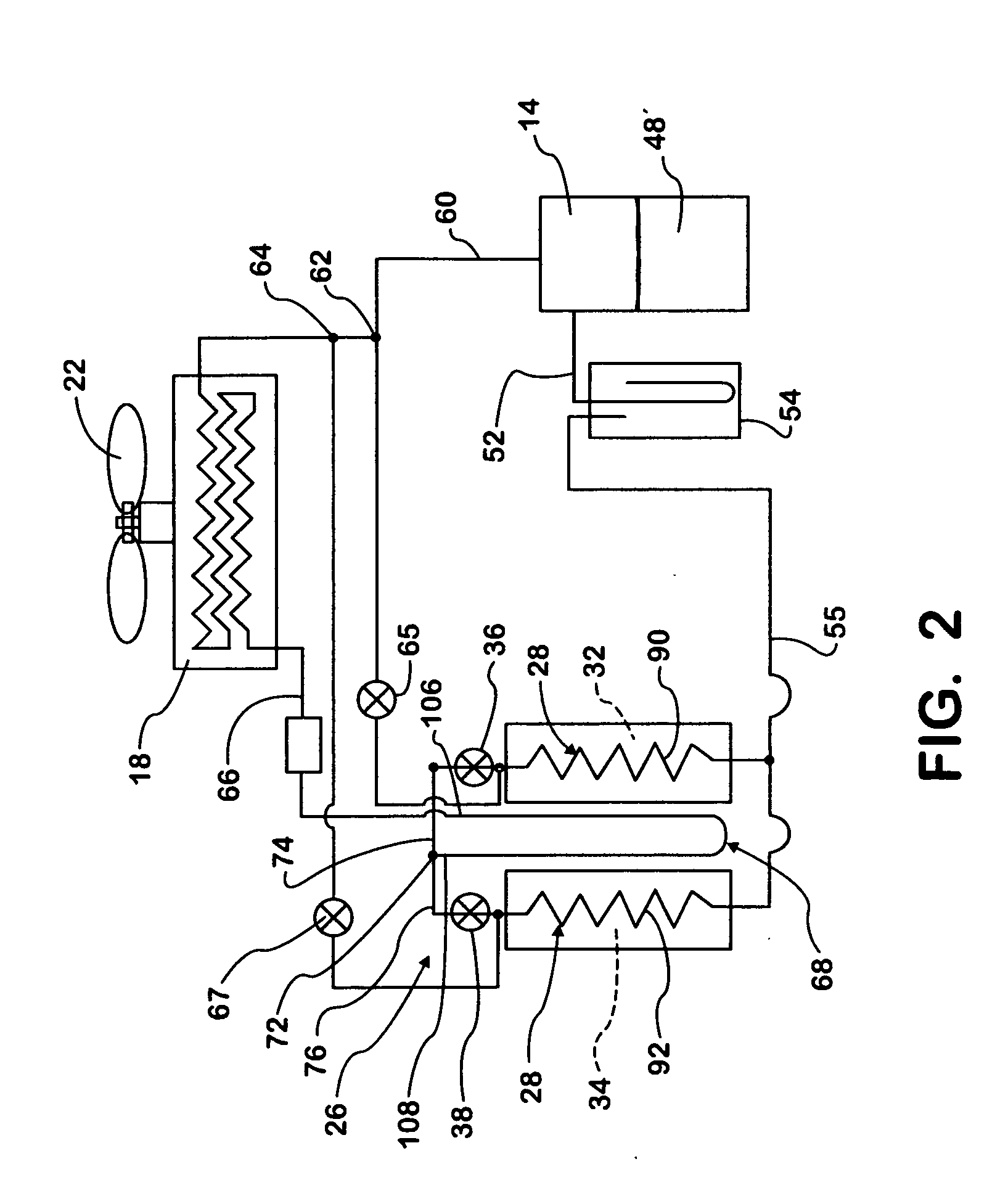 Auxiliary sub-cooler for refrigerated dispenser