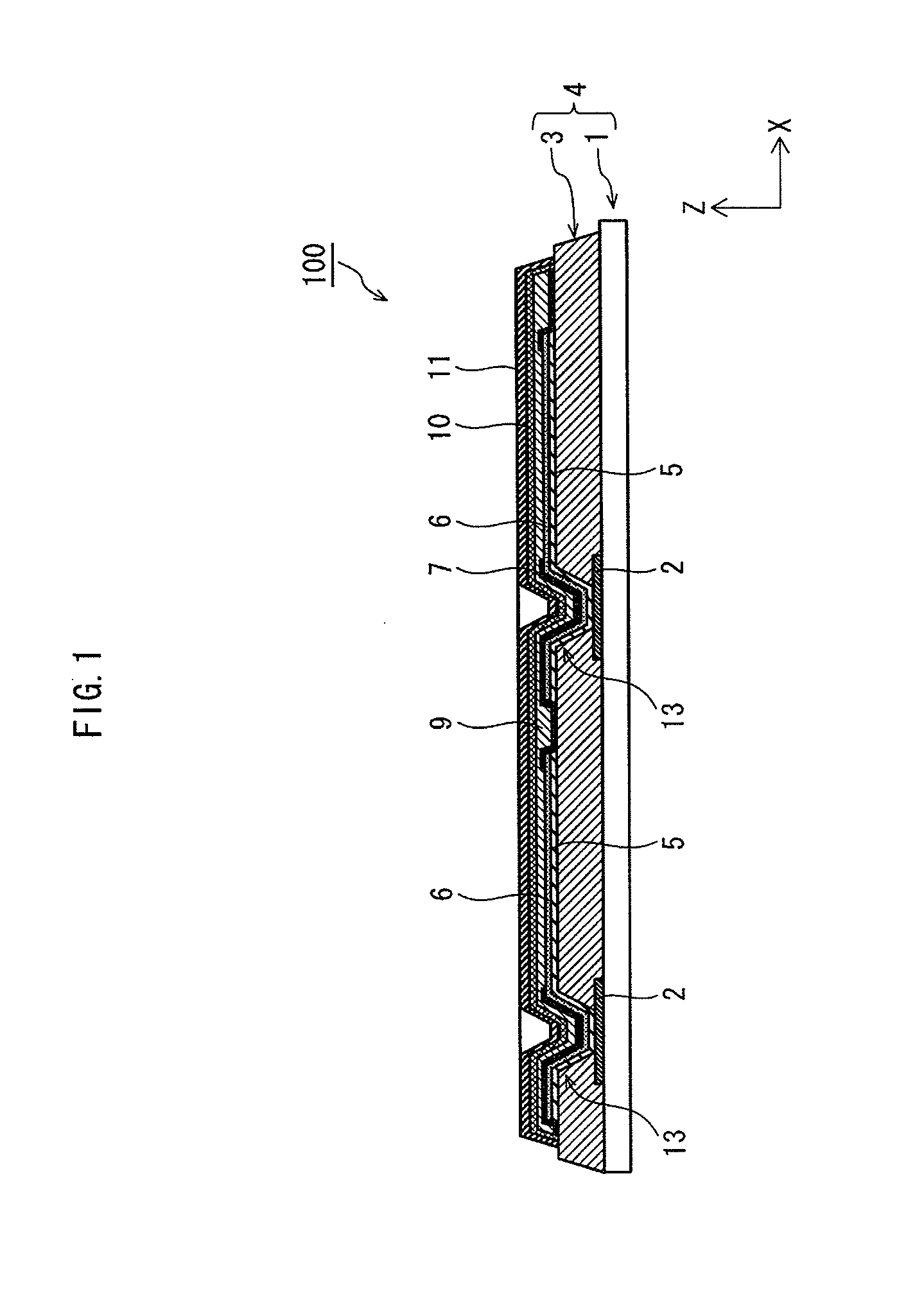 Organic el display panel and method of manufacturing the same