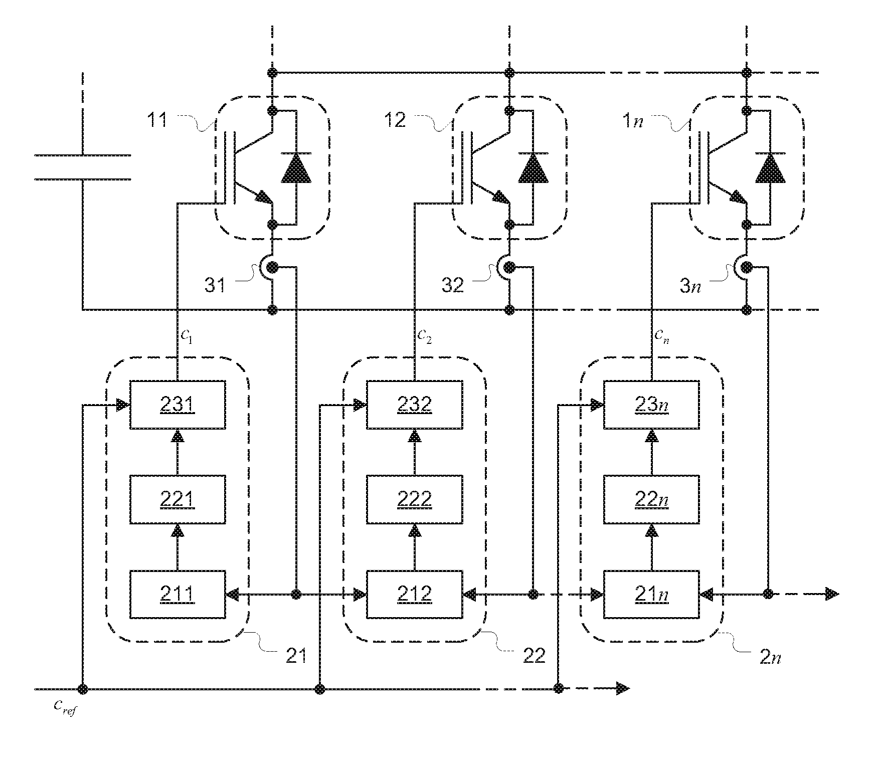 Gate driver unit for electrical switching device