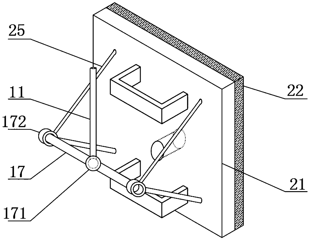 Hoisting device and hoisting method for prefabricated panel