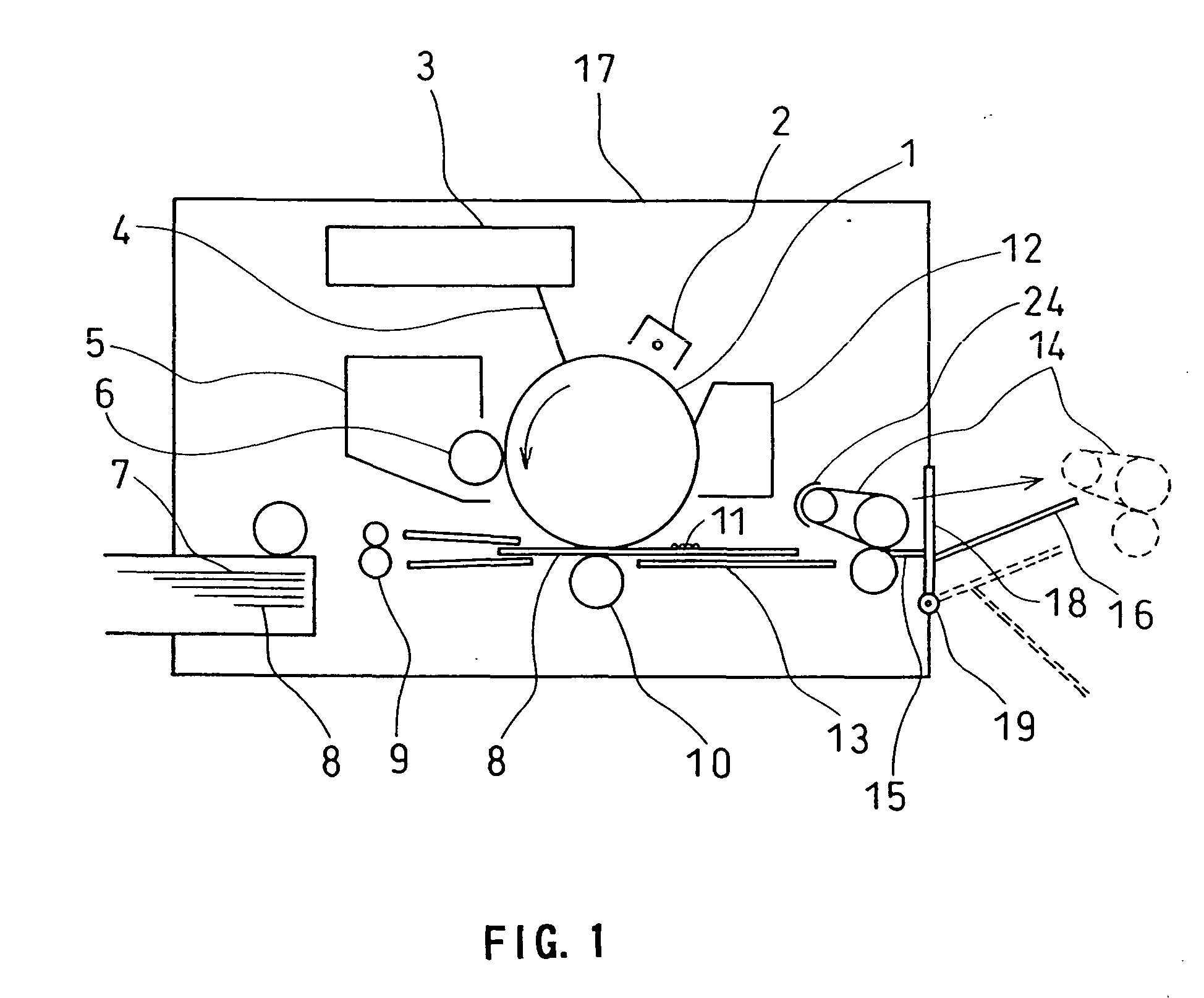 Image heating device and image forming apparatus using the same