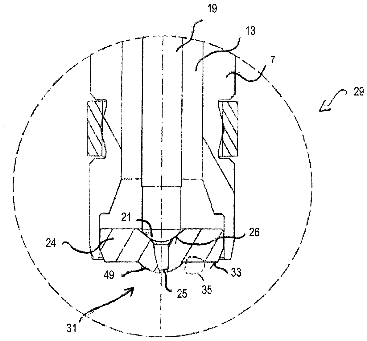 Fuel injection valves for combustion engines